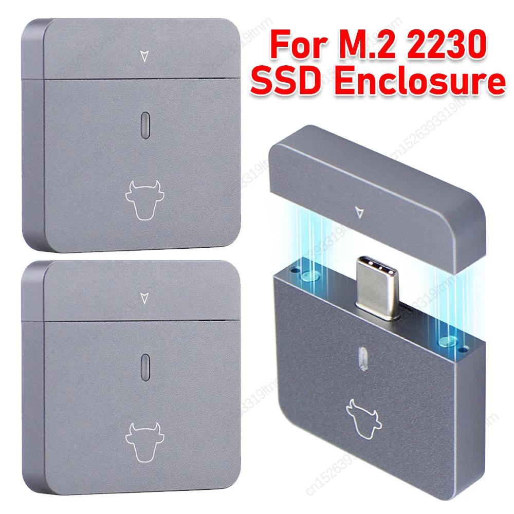 2230 M.2 NVMe SSD Ŭ, USB3.2 Gen 2  ָ Ʈ ũ ܺ ̽, M2 SSD ̽, M.2 2230 ÷  ÷ ˷̴